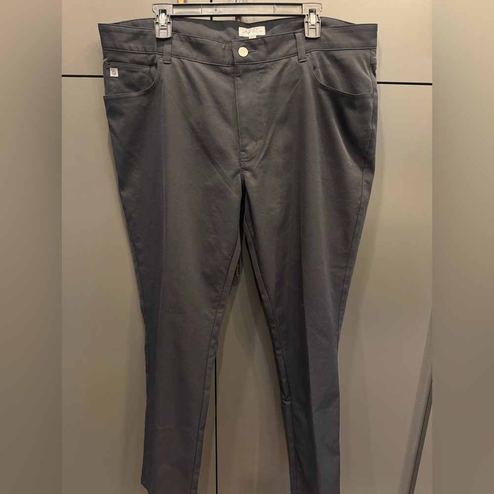 Peter Millar Eb66 Black Performance Five-Pocket P… - image 3